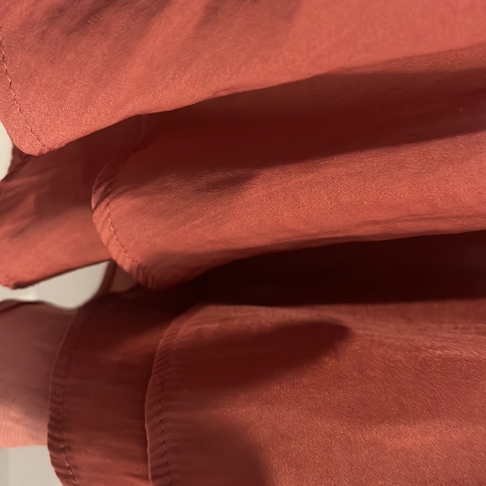 Simply Vera/ Vera Wang women’s copper colored dress size M - Picture 8 of 12